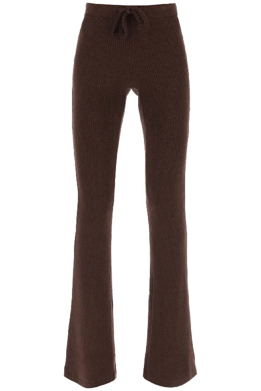 Siedres 'flo' knitted pants WPF23BT13BR BROWN