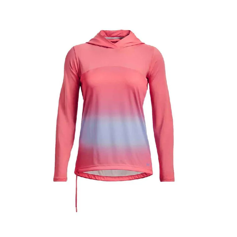 Under Armour Women's Pink to Blue Ombre Workout Hoodie Size M MSP $50