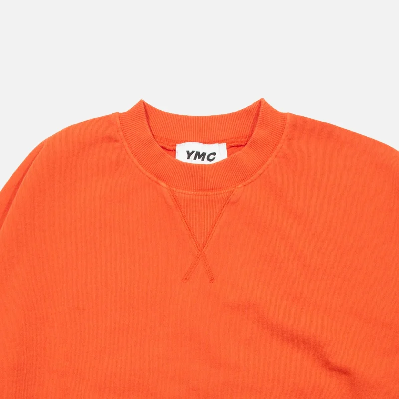 Almost Grown Cotton Loopback Sweatshirt - Orange