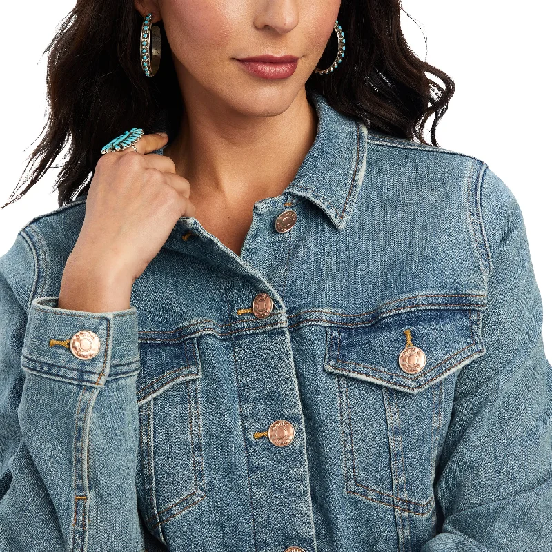 10041103 Ariat Wms Denim Jacket Utah