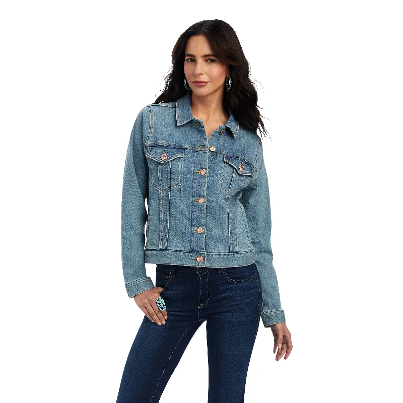 10041103 Ariat Wms Denim Jacket Utah