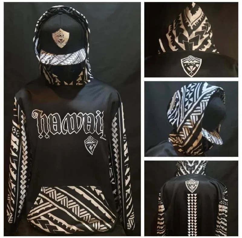 Hawaii Tribal Kanaka Hoodies