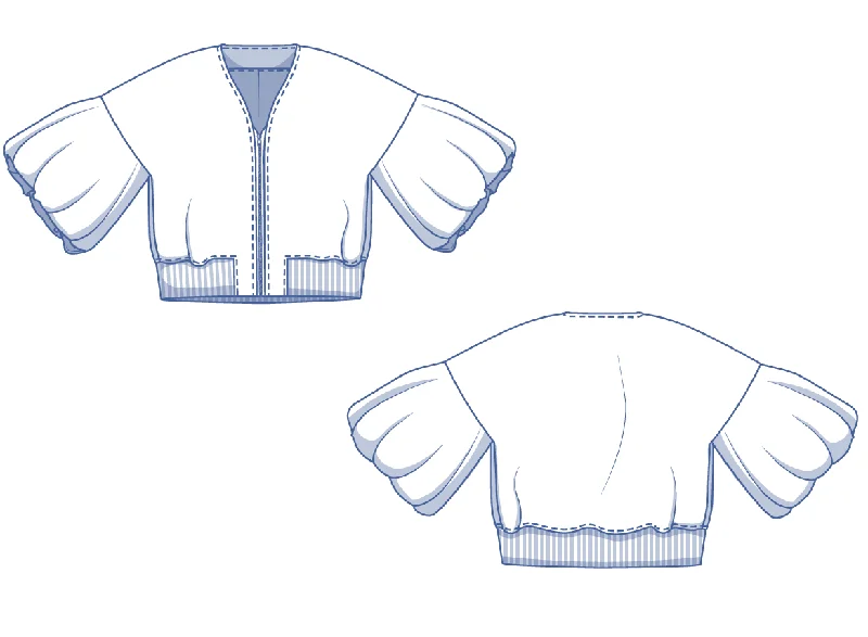 PDF Pattern - Eden Jacket | Fibre Mood